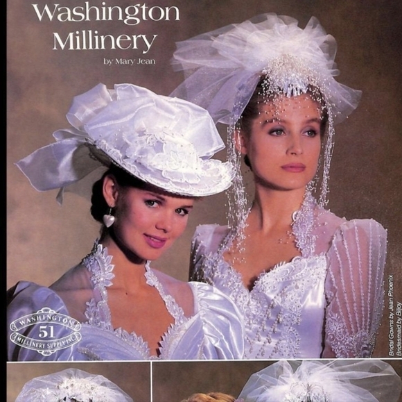 80s wedding bridal veil - Picture 6 of 6